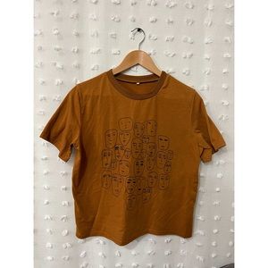 Minimalist Line Art Graphic Tee